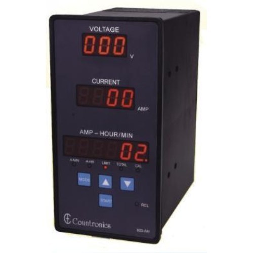 Digital Amp Hour Meter With Voltage and Current Display